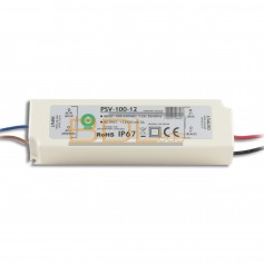 Alimentation led étanche IP67 12V 100W POS Power