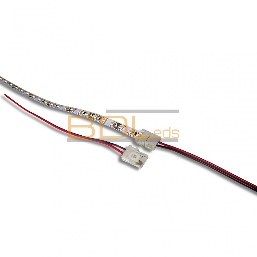 Connecteur Left pour profilé ruban LED intégré, dla 2046 Connecteur