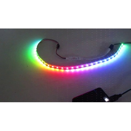 Ruban led 5V RGB USB + chenillard