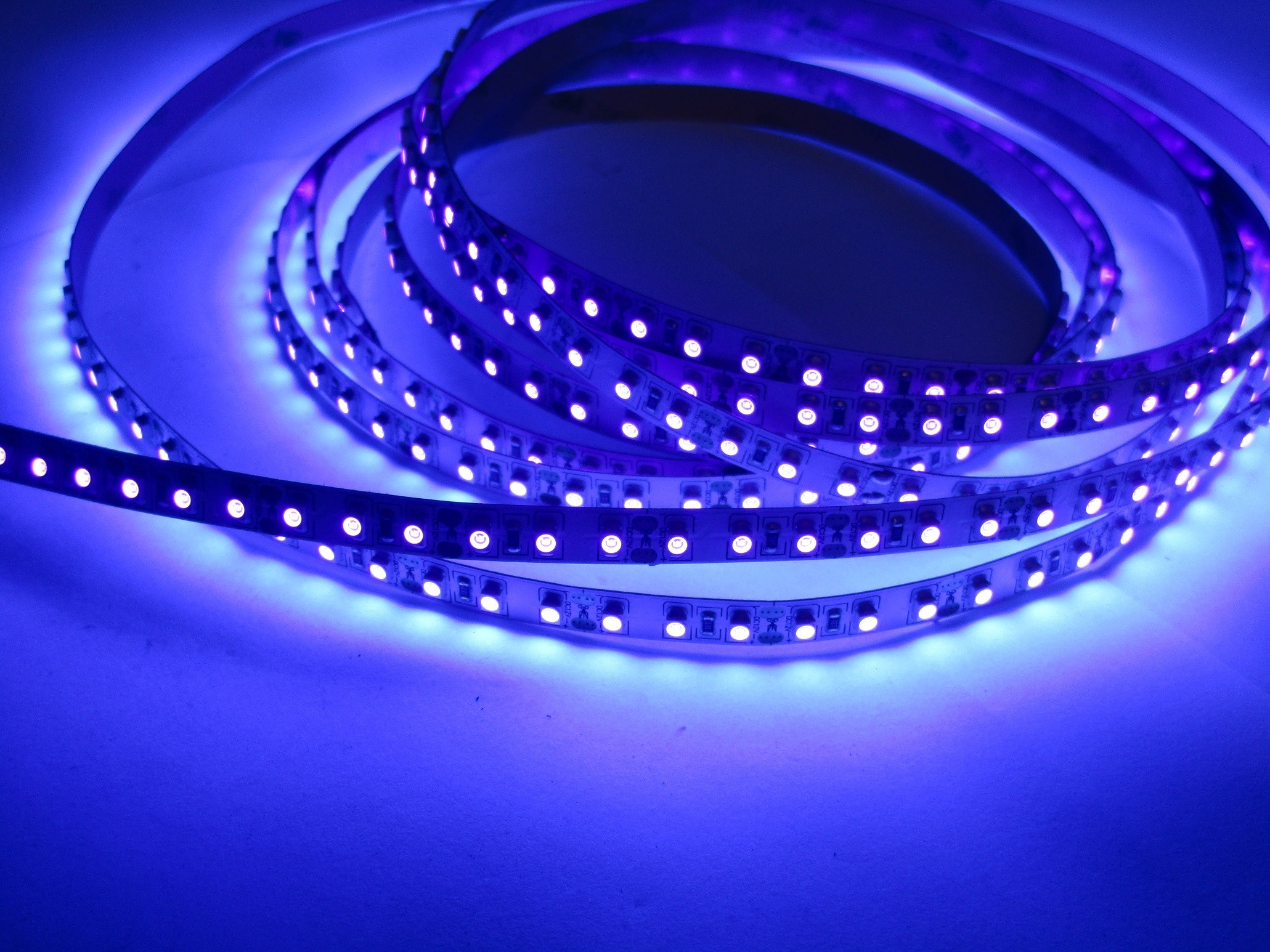 Ruban LED à lumière noire UV (ultraviolets) IP20 pour bar ou