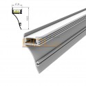 Profilé LED BDL4018 de corniche type lèche-mur blanc ou alu