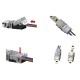 Raccord ruban/fil sans soudure