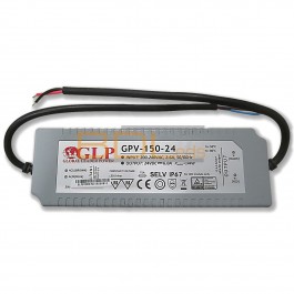 Alimentation LED 144W 24V étanche GPV-150-24