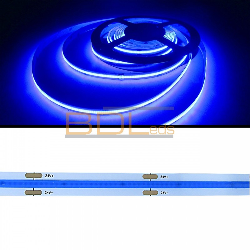 Ruban LED autocollant 12V bleu