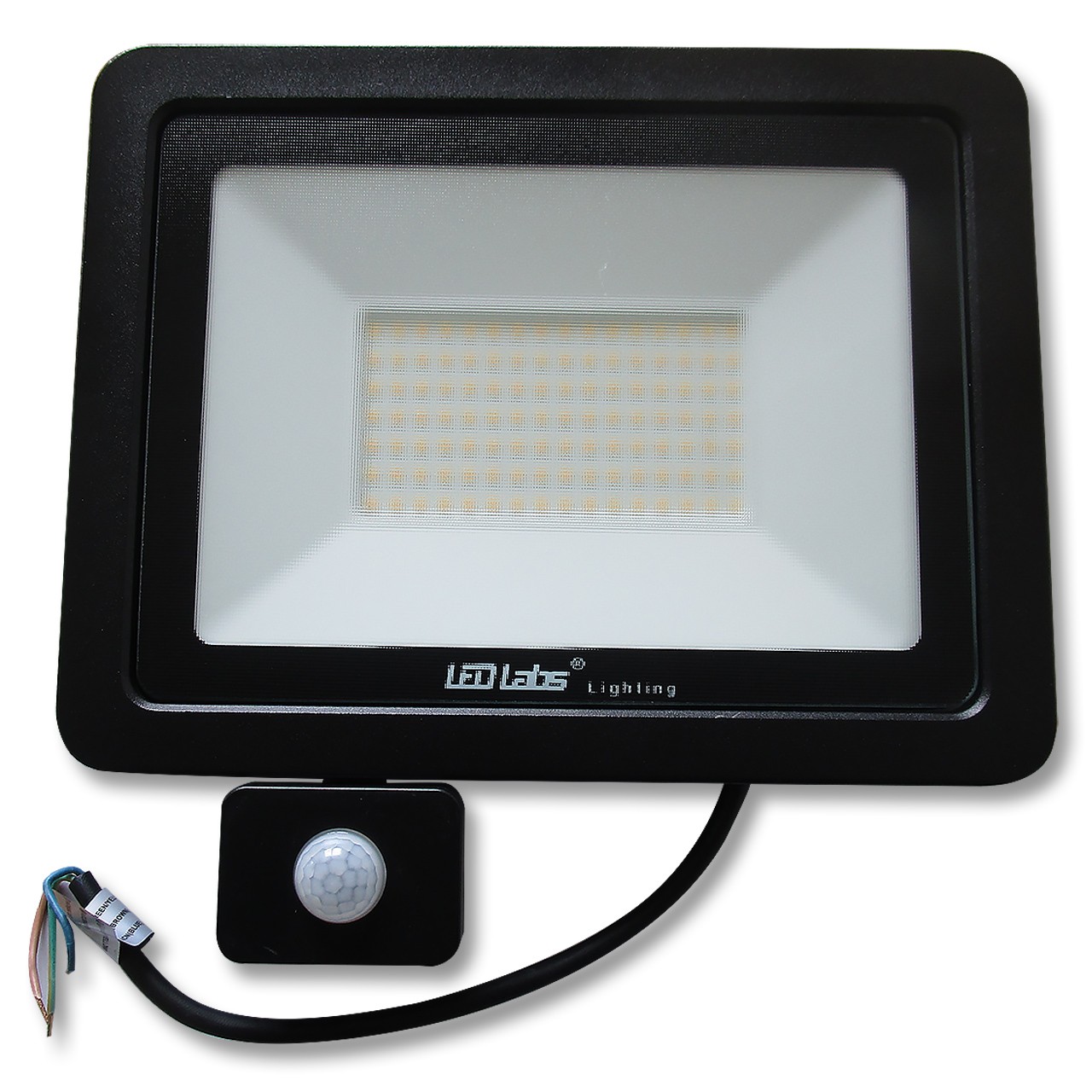 Projecteur LED plat de 50W avec détecteur de présence