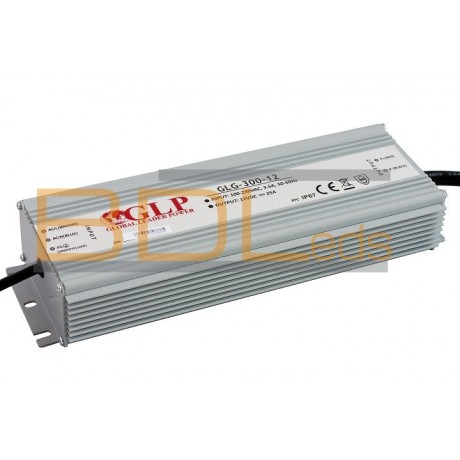 Alimentation led 300W 12V étanche GLG--300-12V