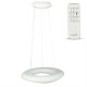 Suspension ronde LED blanc 75 cm 82 W variable