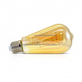 AMPOULE LED E27 ST64 FILAMENT 8W 2700K