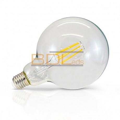 AMPOULE LED E27 G125 FILAMENT 8W 2300K