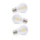 Ampoule LED B22 filament 8W 4000K blister X 3