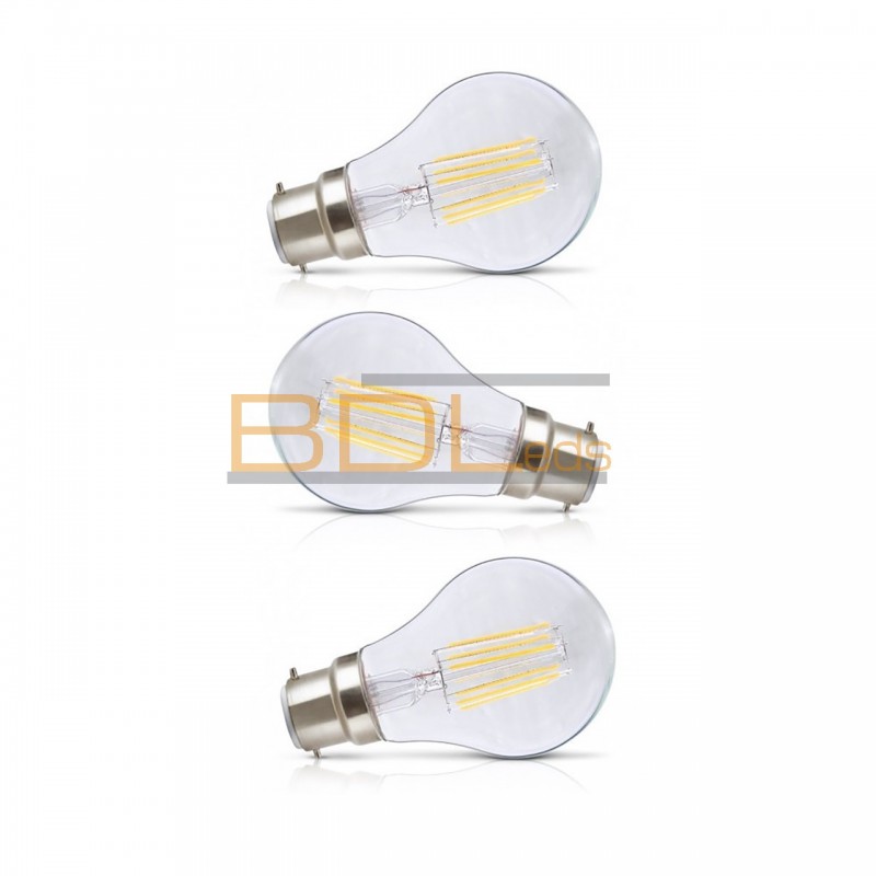 Ampoule LED - B22 - 4 W - Standard à filament sur