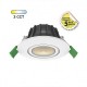 Spot LED CCT 8W 2700/3000/4000K Gradable Orientable 360°