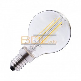 Ampoule LED E14 Filament P45 3W 2700K Blister x 2