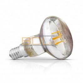 8 ampoules LED E14 bougie - 470 lm - Blanc chaud - Luminea