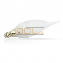 Ampoule LED E14 Coup de vent 6W Dimmable 3000K