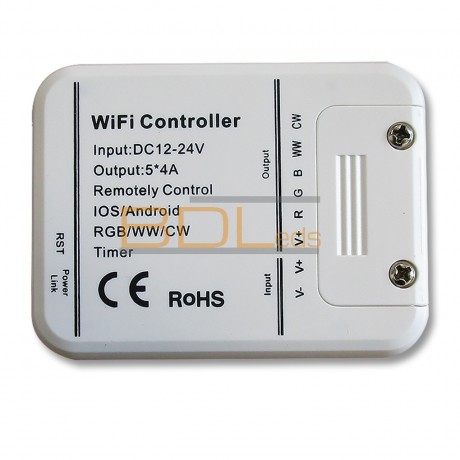 Contrôleur led RGB/RGBW/RGBCTT wifi 2.4 GHz
