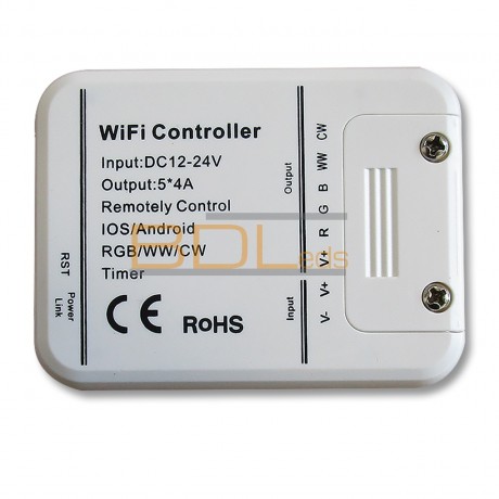 Contrôleur led RGB/RGBW/RGBCTT wifi 2.4 GHz