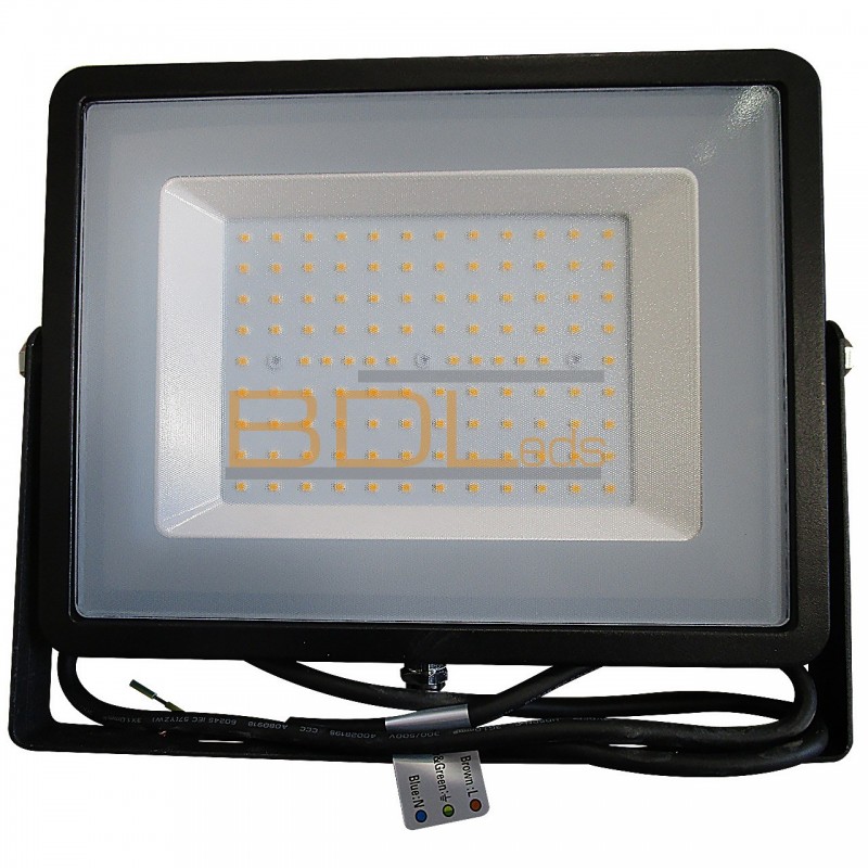 Projecteur LED 100W blanc chaud 3000K