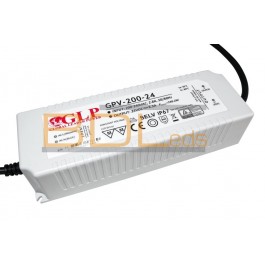 Alimentation LED 200W 24V IP67 GPV-200-24