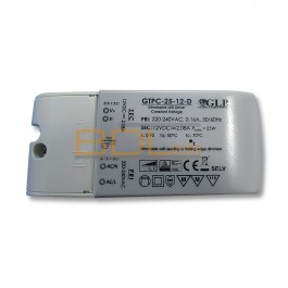 Alimentation pour enseigne LED transformateur 192 watts - 12 Volts