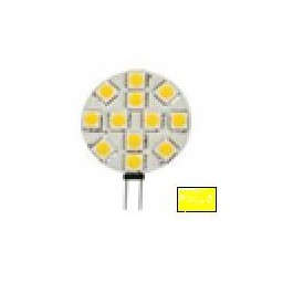 Ampoule G4 12 LED smd blanc chaud