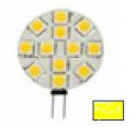 Ampoule G4 12 LED smd blanc chaud