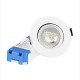 Spot LED plafond orientable dimmable blanc chaud 2700°K