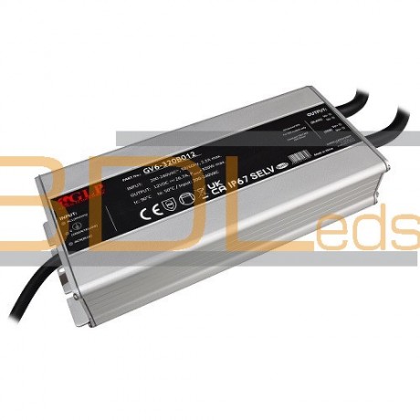 Alimentation LED puissante 12V 320W étanche 26.7A, boîtier métallique