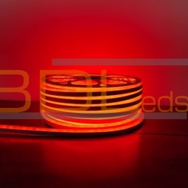 Néon LED rouge 220V prêt à brancher