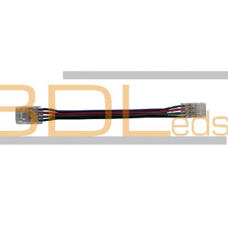 Rallonge ou connecteur angle filaire ruban led cob RGB