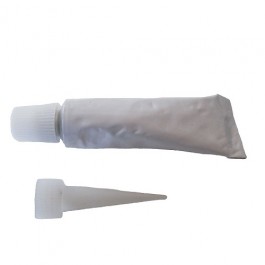 Colle translucide pour silicone souple en tube de 10ml