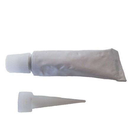 Colle translucide pour silicone souple en tube de 10ml