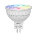 L' ampoule LED gu5.3 (mr16) 12v avec température et couleur variables Miboxer FUT104