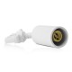 Spot sur rail monophasé orientable blanc pour ampoule LED GU10: Spot LED pour un luminaire sur mesure