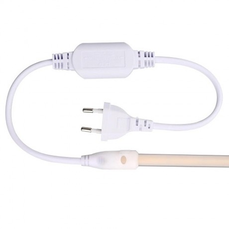 Câble redresseur 8 ampères avec fiche électrique pour ruban LED COB Extra Fin