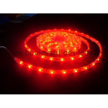 Bandeau à led rouge waterproof