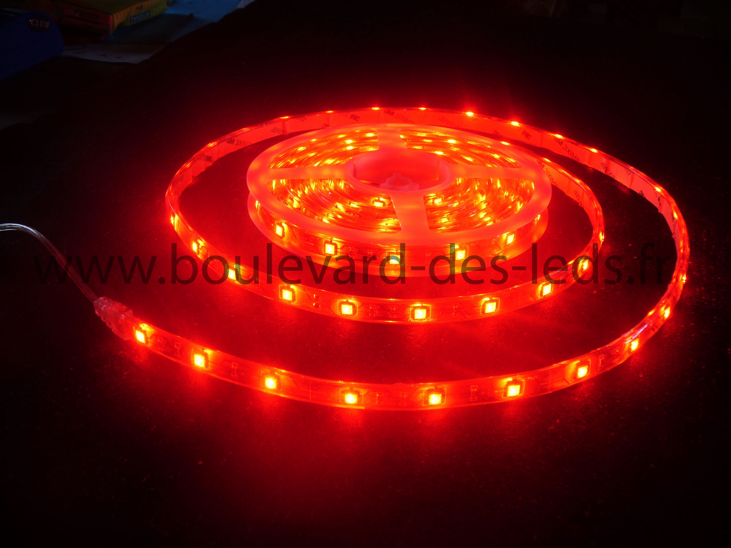 Diode LED 8mm, Rouge diffus