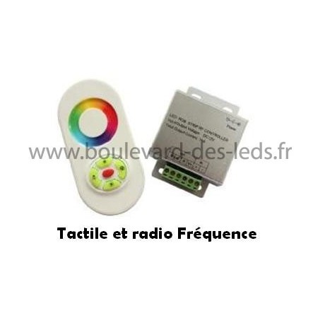 Contrôleur led RGB télécommande tactile Radio