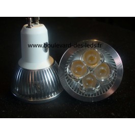 Ampoule led gu10 4*1W 35 à 50 watts