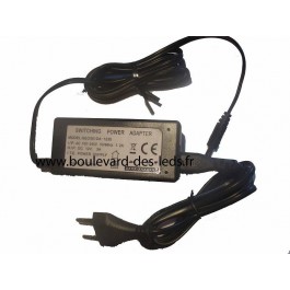 Alimentation LED 72W avec connecteur jack 