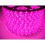 Cordon 36 led 220V rond rose magenta