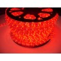 Cordon 36 led 220V rond rouge