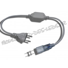 Câble électrique pour ruban led 220V SMD5050