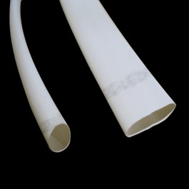 Gaine thermo rétractable rétreint 3:1 blanc 1 mètre