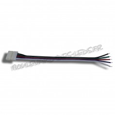 2pin 8 mm - 100pcs - Connecteur de bande LED RGB RGBW, fil