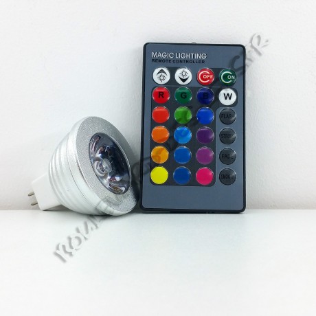 Lampe led RGB MR16
