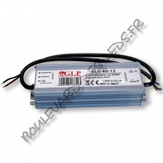 Alimentation led 60W 12V IP67 GLP