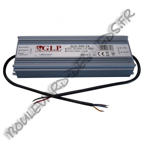 Alimentation led 300W 24V GLP