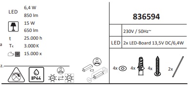 logo luminaire non dimmable